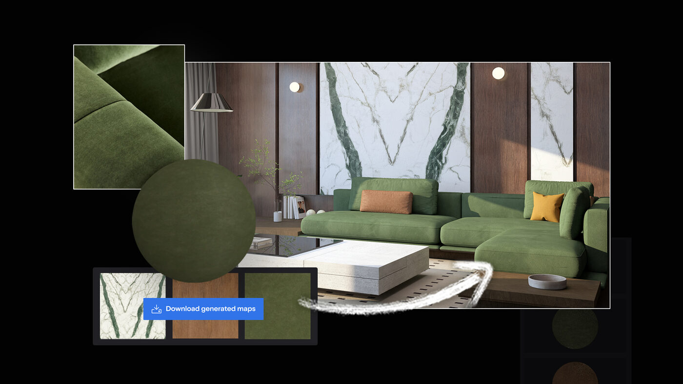 AI Material Generator: da una foto di riferimento a un materiale PBR completo
